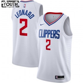 Maillot Basket Enfant Los Angeles Clippers Kawhi Leonard 2 2020-21 Nike Association Edition Swingman